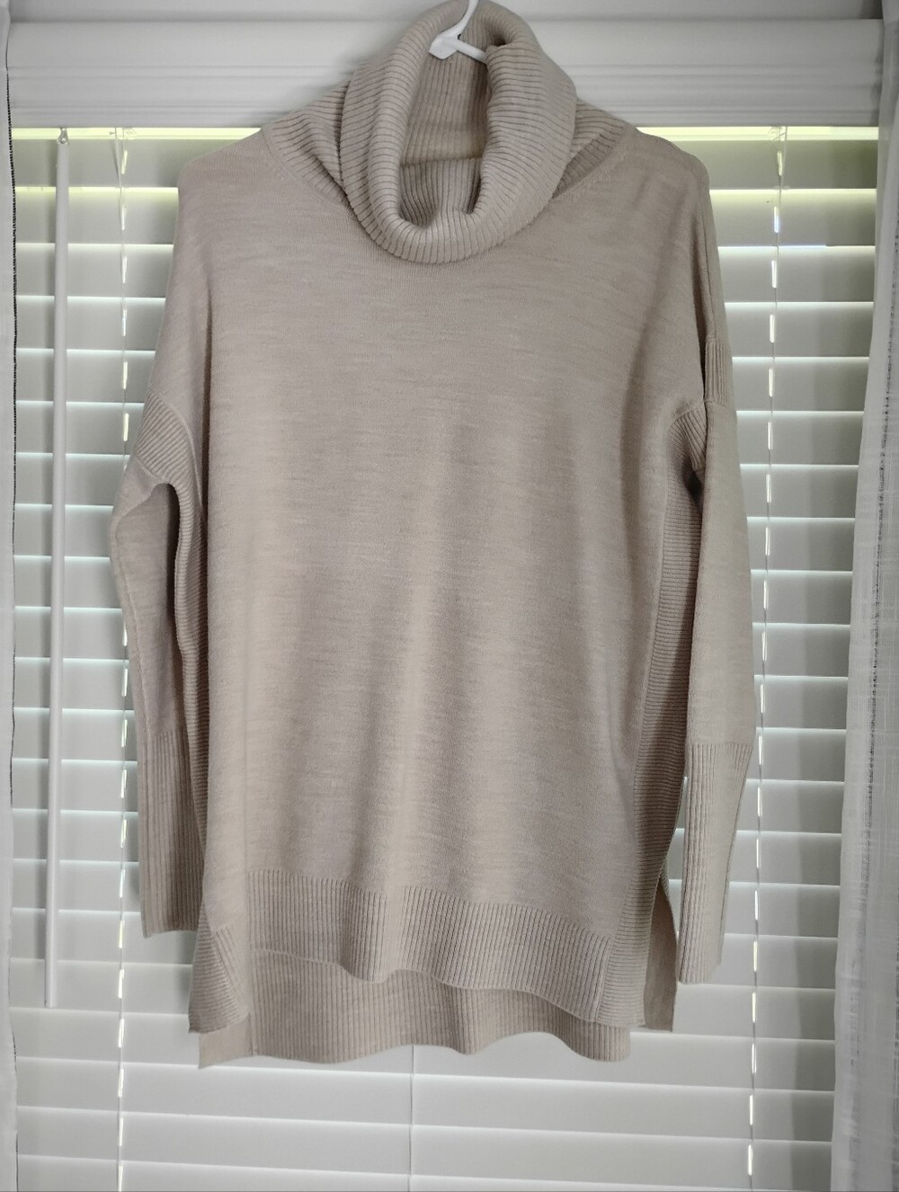 Cozy Women's French Connection Turtleneck Sweater - Cream
